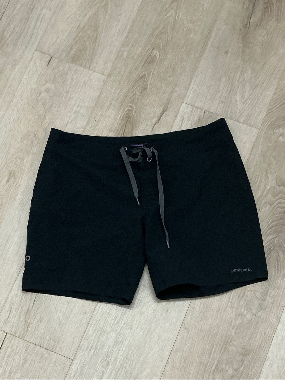 Patagonia Black Women’s Shorts with Drawstring Waist